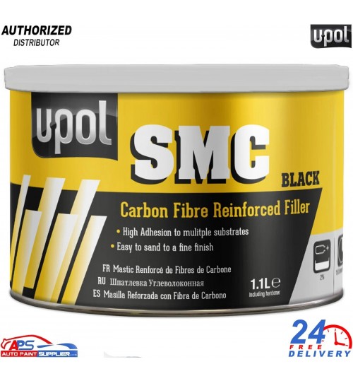 UPOL Dolphin Glaze 440ml 3x Pro Self-Leveling Filler + BPO Hardener Pro Finish